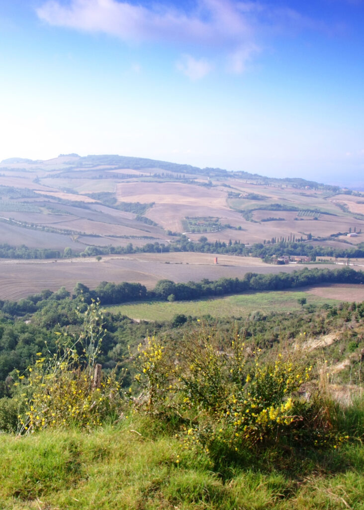 Das wunderschöne Orcia-Tal im Süden der Toskana