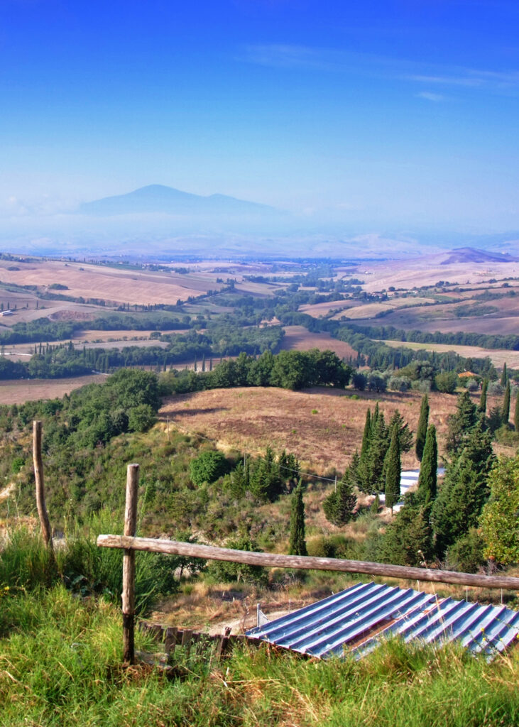 Das wunderschöne Orcia-Tal im Süden der Toskana