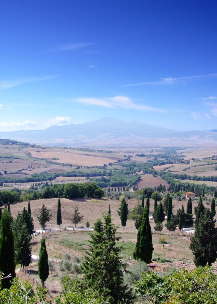 Das wunderschöne Orcia-Tal im Süden der Toskana