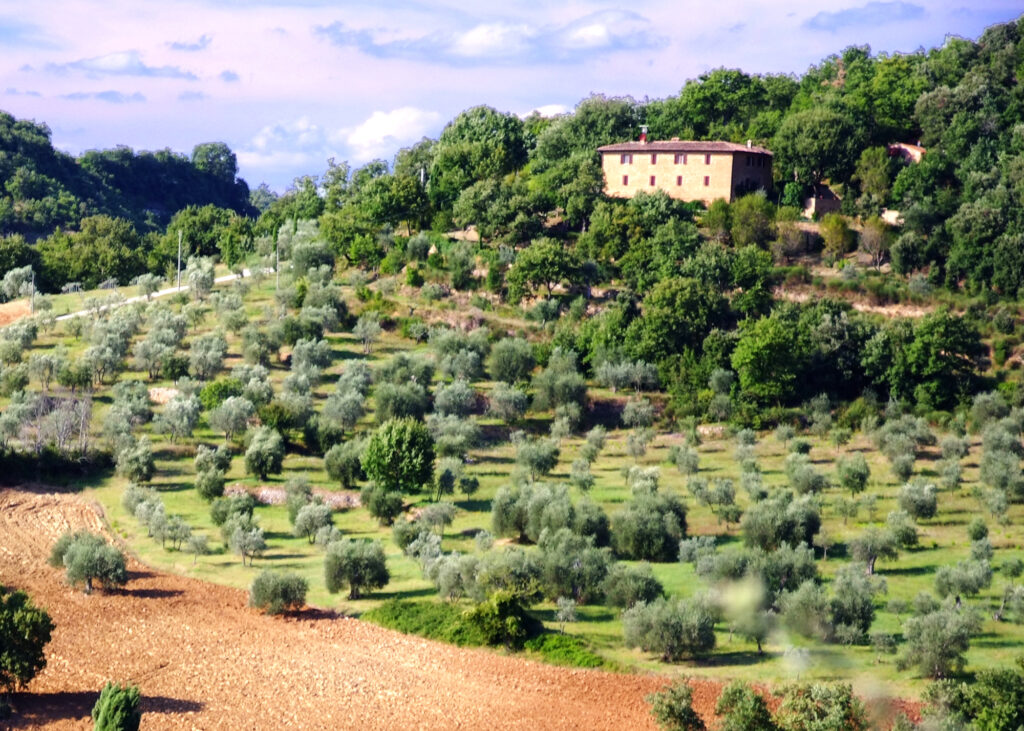 Das wunderschöne Orcia-Tal im Süden der Toskana