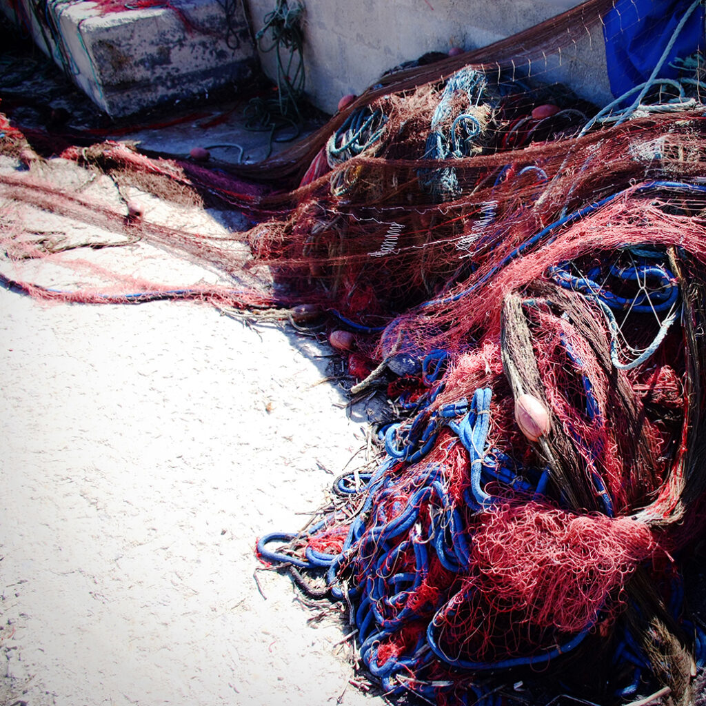 Photography Dreams | South of France photographs - Marseille Fischernetze La Madrague