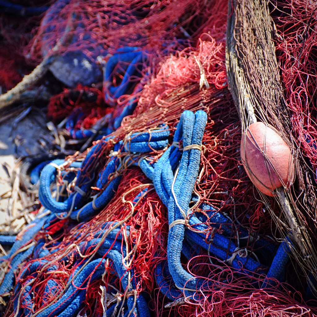 Photography Dreams | South of France photographs - Marseille La Madrague Fischernetze