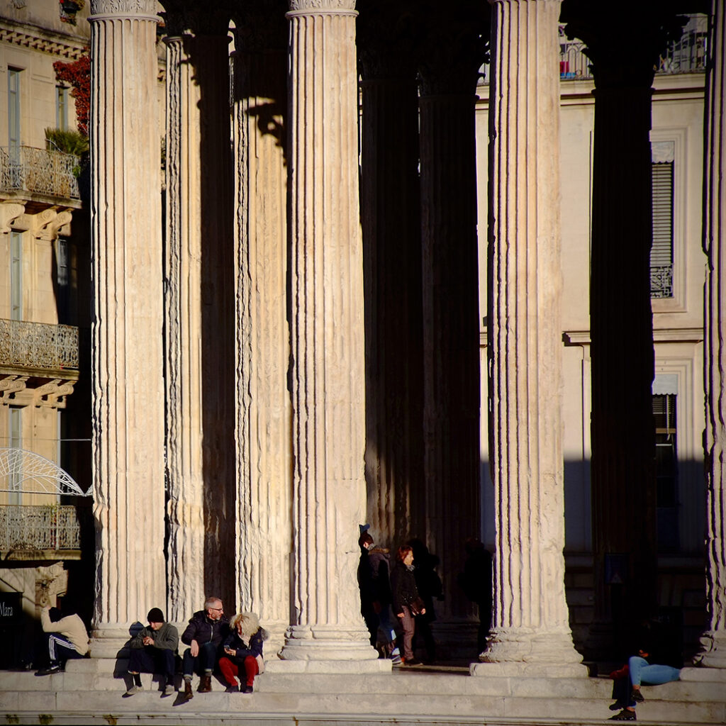 Photography Dreams | South of France photographs - Nimes Tempel