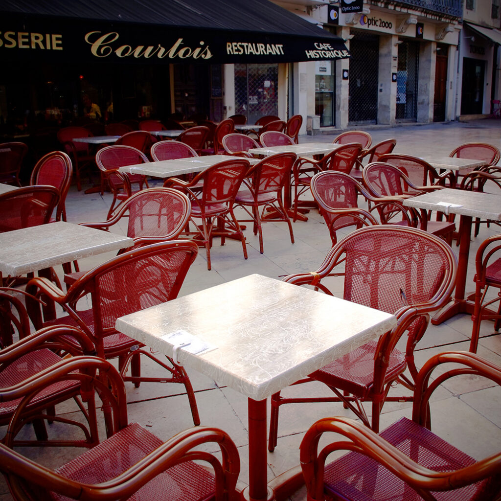 Photography Dreams | South of France photographs - Nimes Cafe