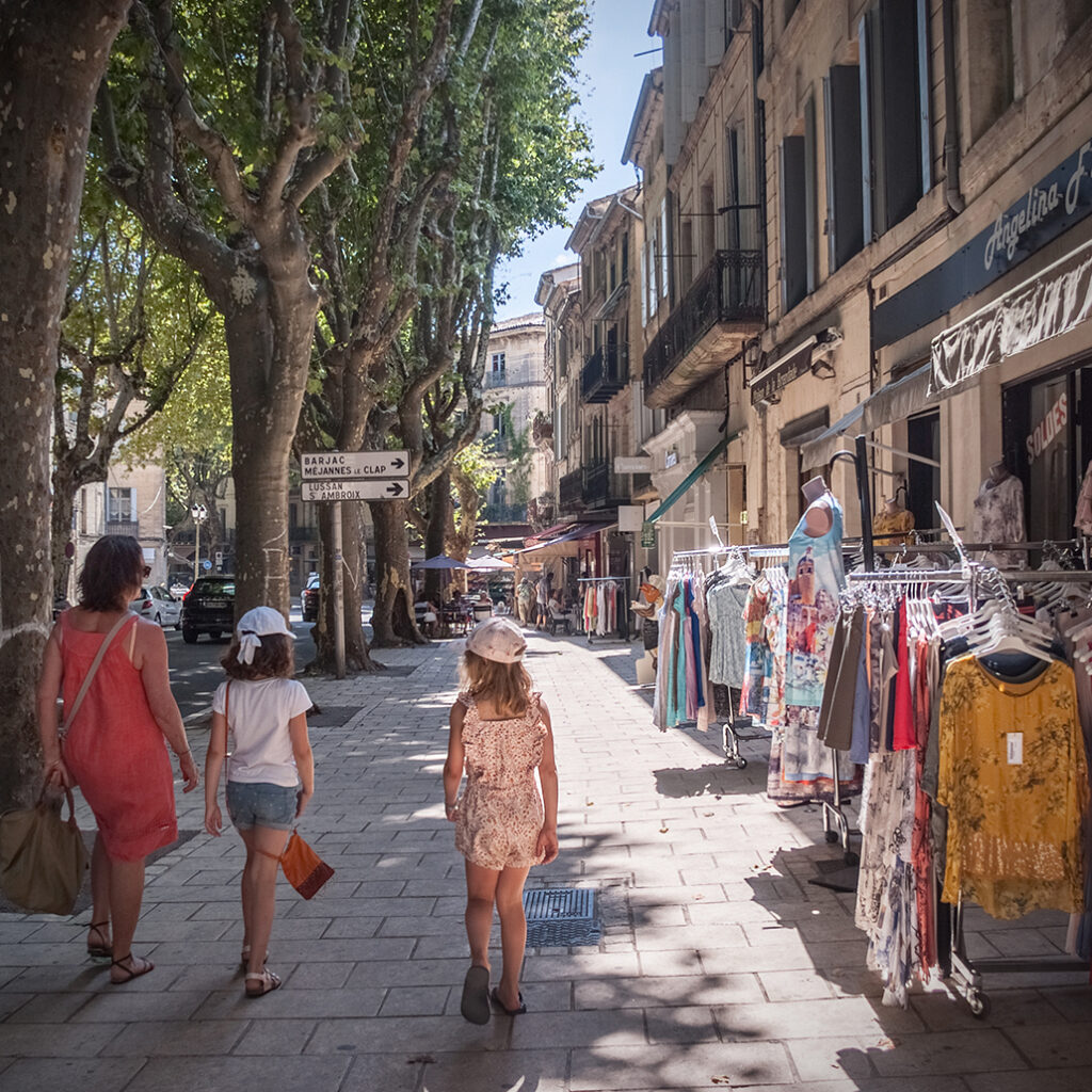 Photography Dreams | South of France photographs - Uzes Boulevard