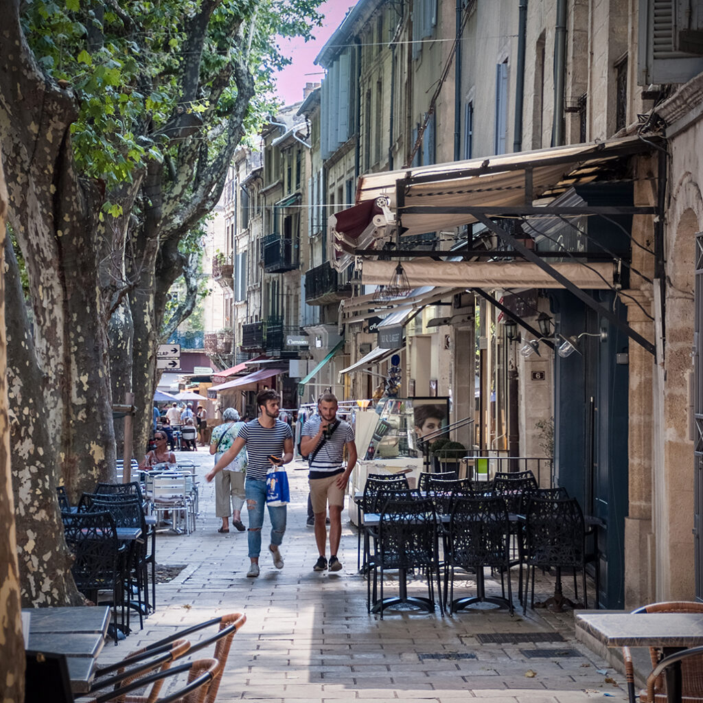 Photography Dreams | South of France photographs - Uzes Boulevard