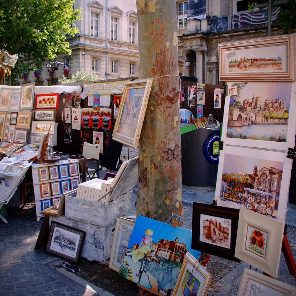 Photography Dreams | South of France photographs - Avignon Straßenkunst